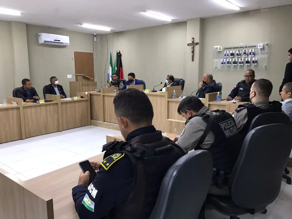 Combate à criminalidade é tema de Audiência Pública na Câmara de Vereadores de Conde-PB