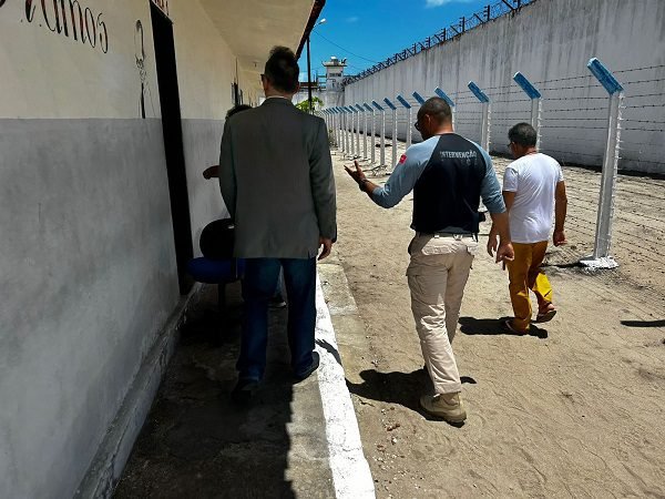 Ministério Público faz inspeção no Presídio Silvio Porto, na Capital