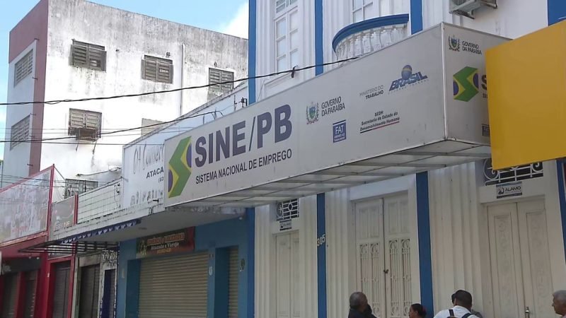 Sine-PB disponibiliza 345 oportunidades de trabalho em seis cidades paraibanas