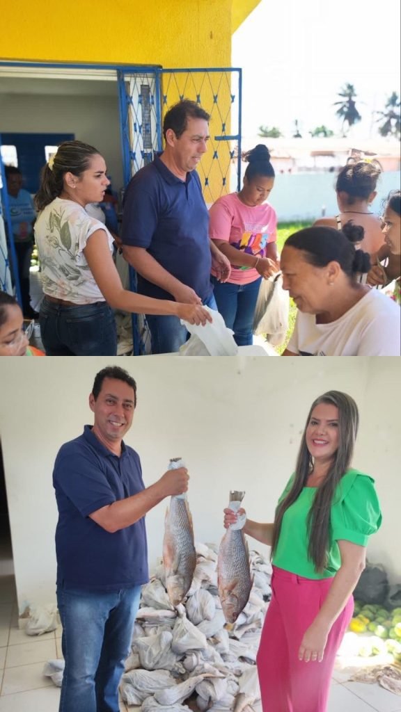 4,5 TONELADAS DE PEIXE – Prefeitura de Lucena mantém tradição, distribui pescado nas comunidades e população dá aula de educação. VEJA FOTOS
