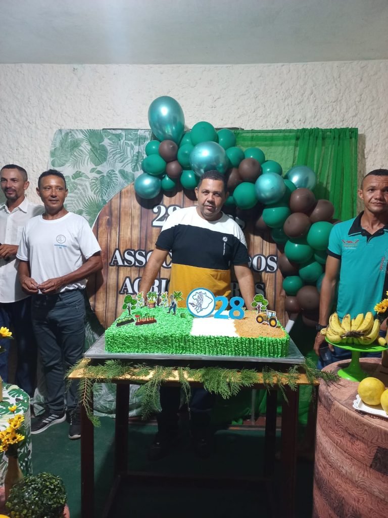 Festa marca os 28 anos de fundação da Associação de Agricultores da Estiva do Geraldo