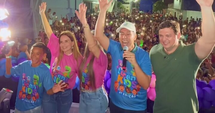 4ª Edição do Lucena Kids é sucesso absoluto e reúne centenas de crianças em evento promovido pela Prefeitura Municipal