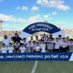 DE JACARAÚ PARA O MUNDO – Garotos vivem momentos inesquecíveis ao entrarem em campo com time do Sousa na final do Paraibano 2026
