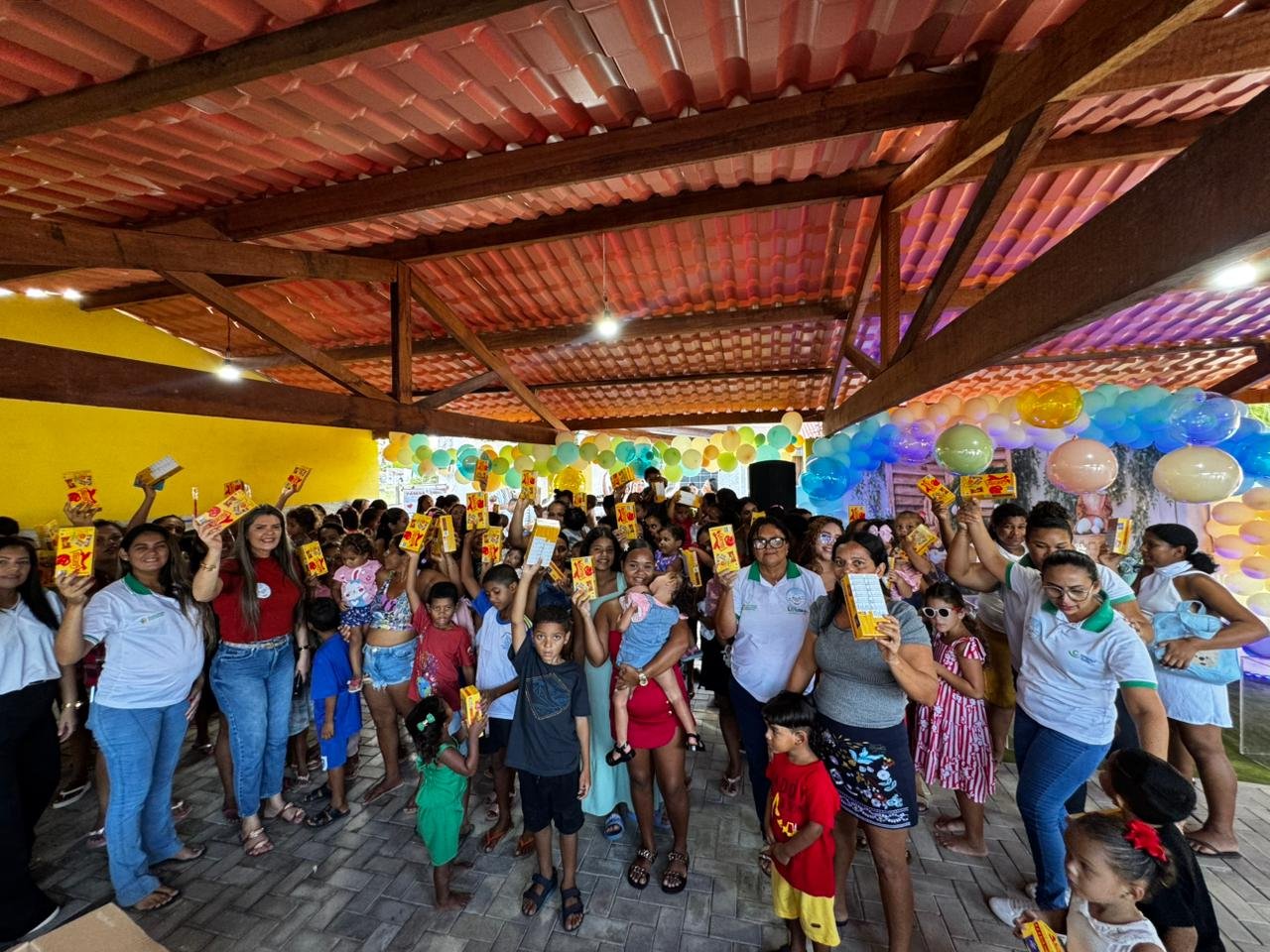 Em Lucena, Festa da Páscoa do Programa “Criança Feliz” é realizada no Serviço de Convivência