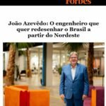 Forbes Portugal destaca João Azevêdo como gestor que projetou a Paraíba para o debate nacional