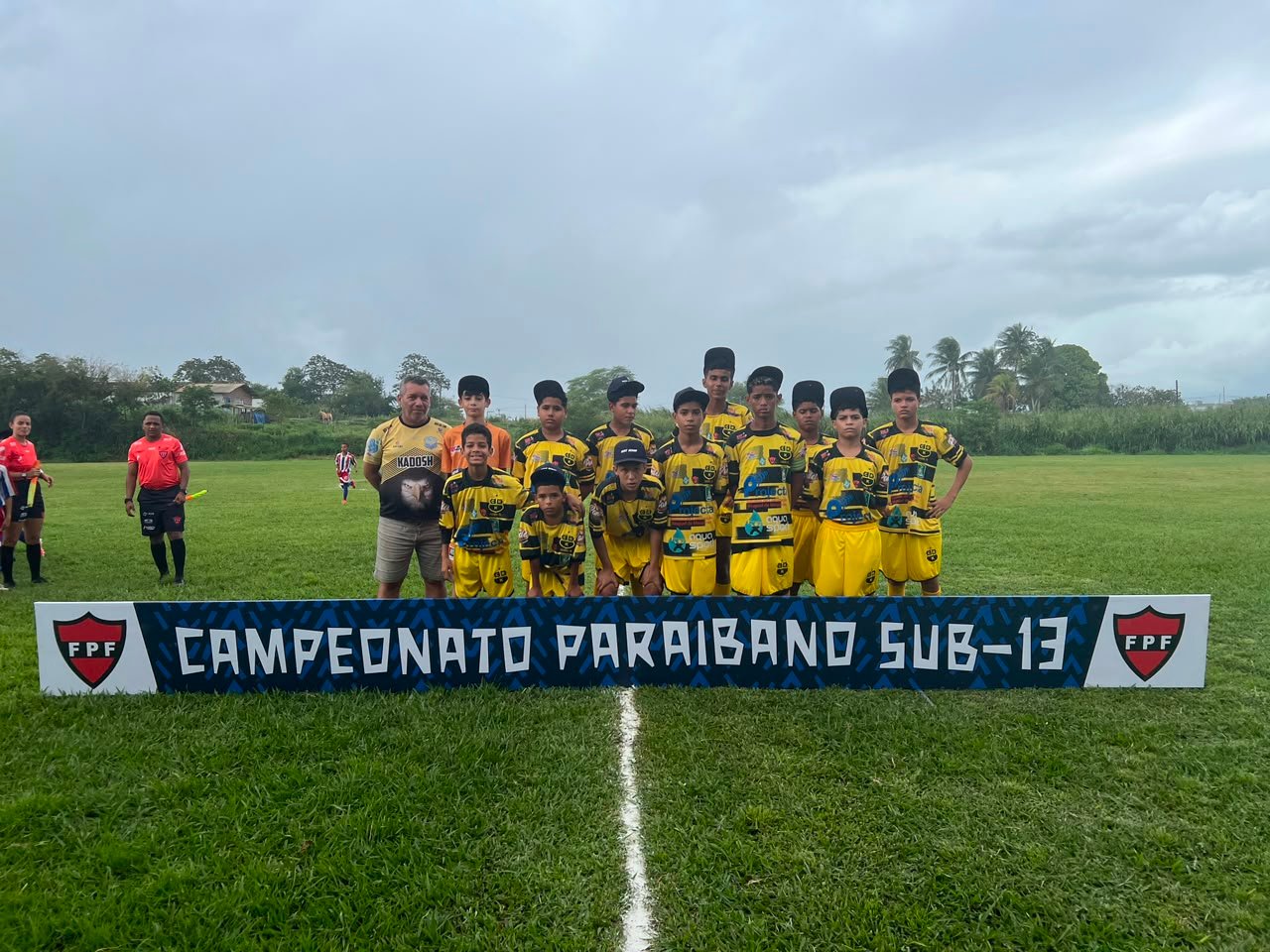 Futebol de Base – Tem início o Campeonato Paraibano Sub 13. Força vence o Kashima em João Pessoa