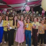 Força feminina: Lucena reúne Andreia Karla, Camila Mariz e mulheres do município