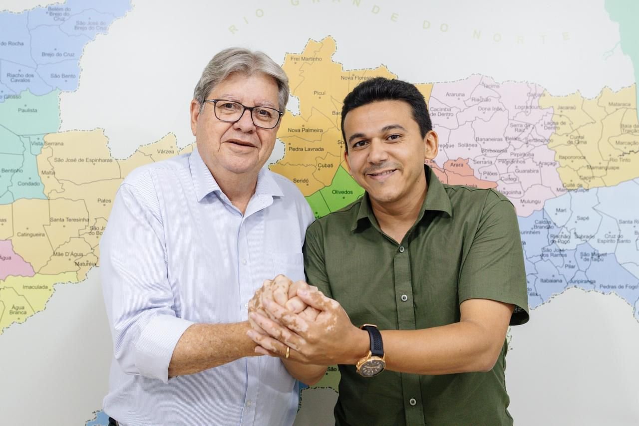Em reunião com prefeito de Santa Rita, João Azevêdo destaca investimentos e reforça compromisso com o município