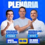 NESTA QUINTA – Plenária em Lucena reúne candidatos do prefeito Léo Bandeira