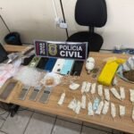 EM ALAGOA GRANDE: Polícia Civil apreende grande quantidade de drogas durante cumprimento de mandados de busca e apreensão